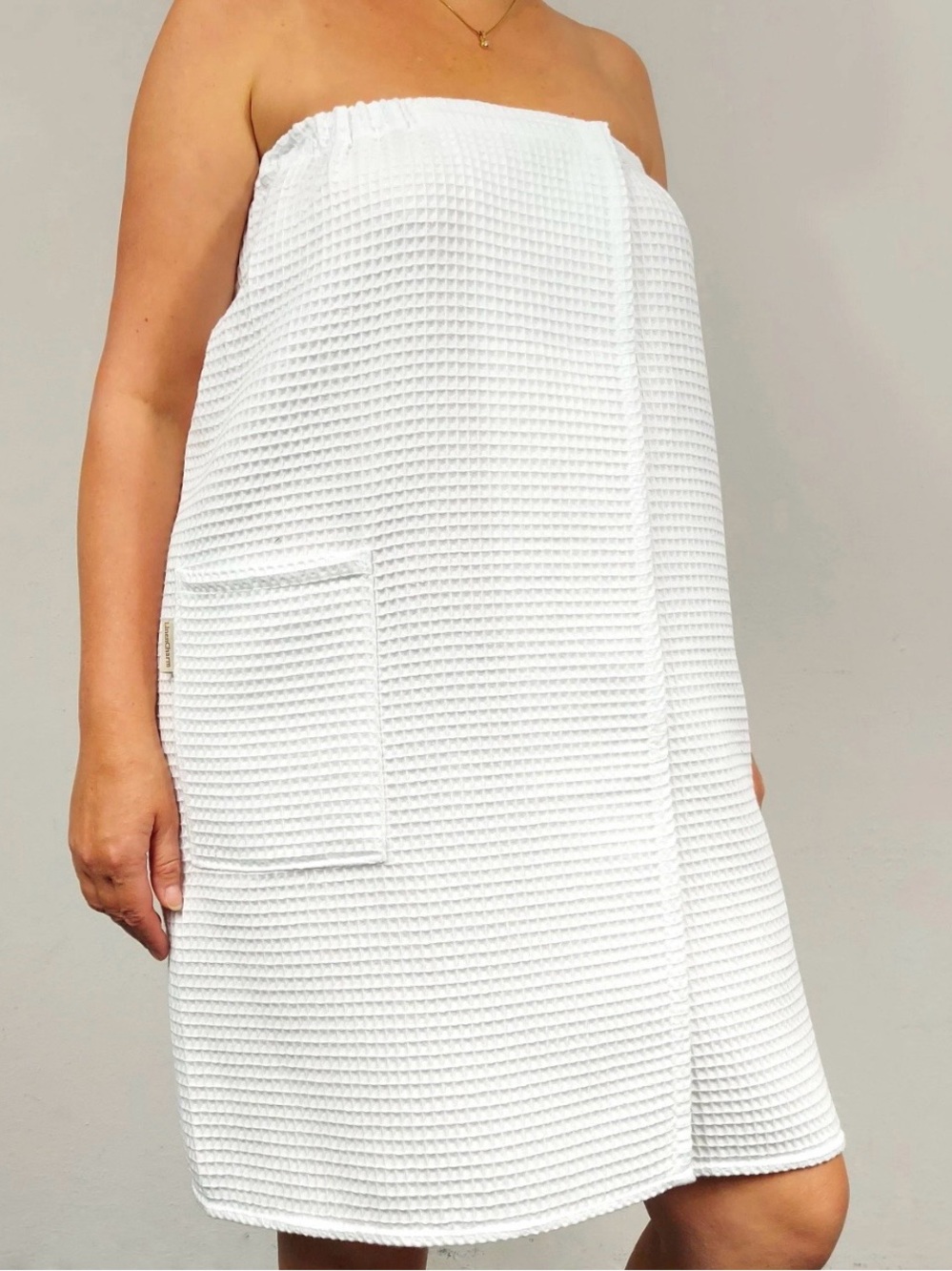 White Waffle Spa Towel Wrap
